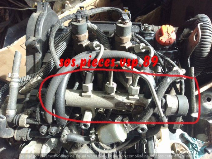 RAMPE MOTEUR LOMBARDINI LDW 442 DCi / LDW 492 DCi / LDW 480 HDi 