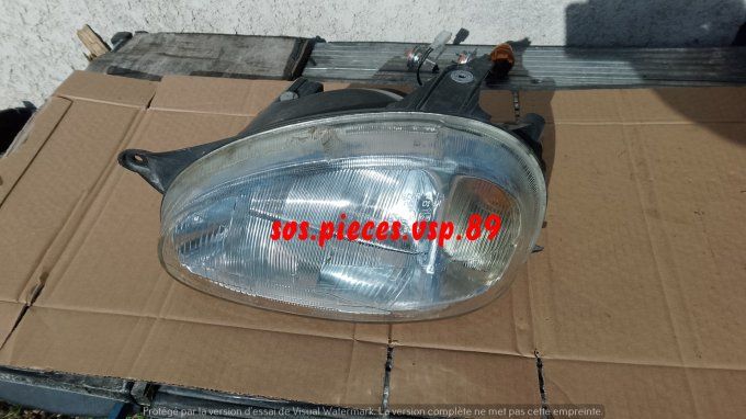 OPTIQUE PHARE GAUCHE CHATENET / MICROCAR / CASALINI / PIAGGIO