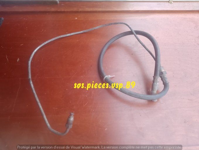 FLEXIBLE ET TUYAU DE FREIN DROITE MICROCAR MC1-MC2 