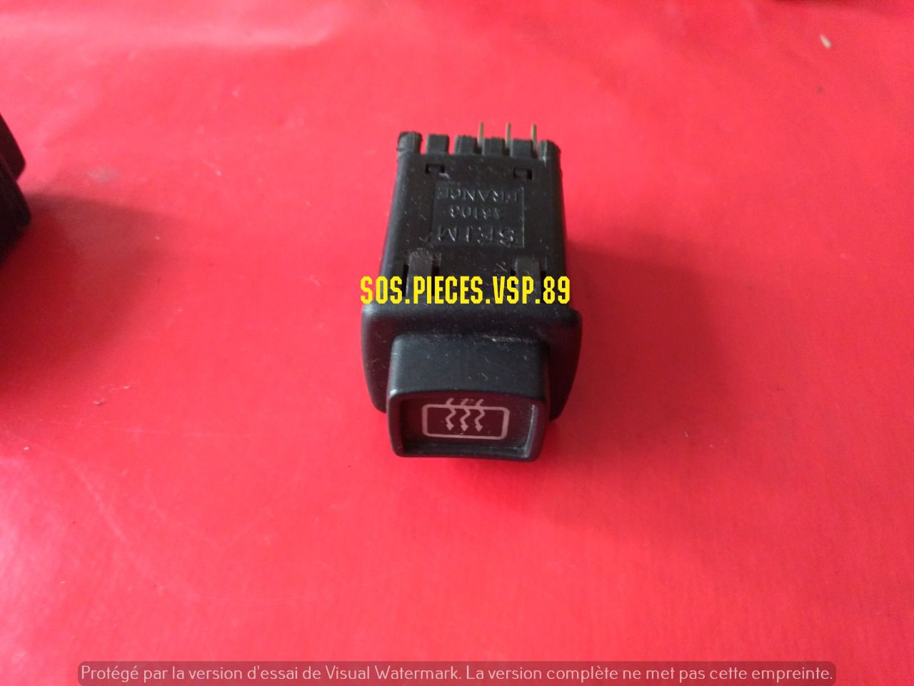 BOUTON INTERRUPTEUR DEGIVRAGE MICROCAR LYRA - JDM ORANE - LIGIER PRIMA-OPTIMA-OPTIMAX 1